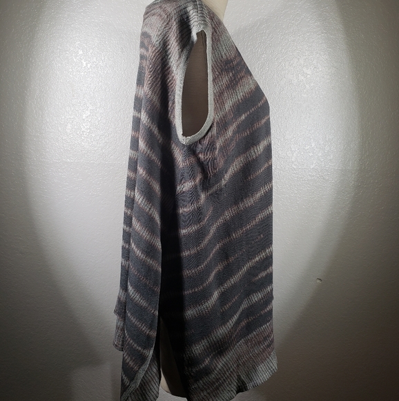 Viviana Uchitel Shibori Sleeveless Swing Top Sz M - Picture 2 of 4